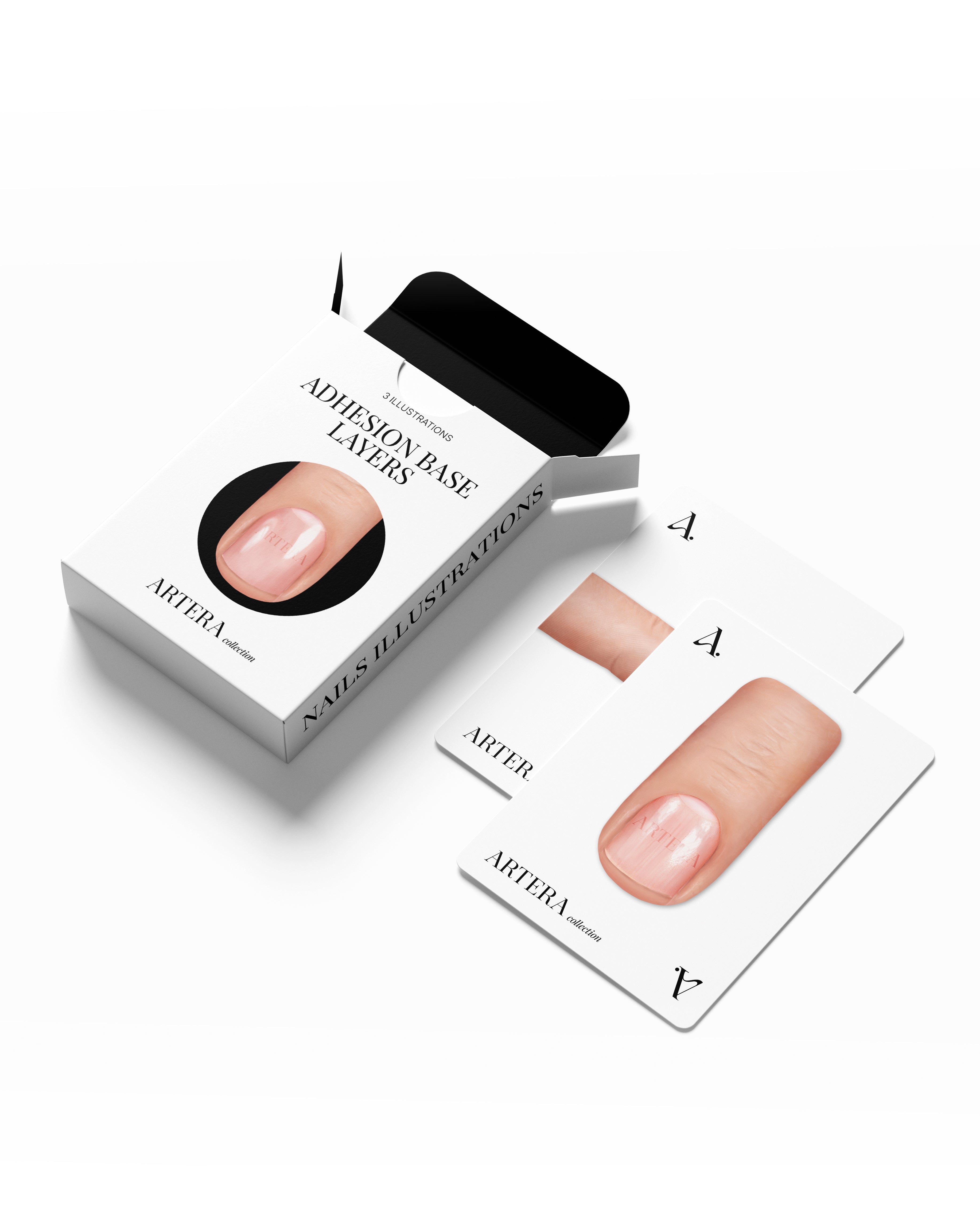 Adhesion Base Layers - Set of 3 Illustrations