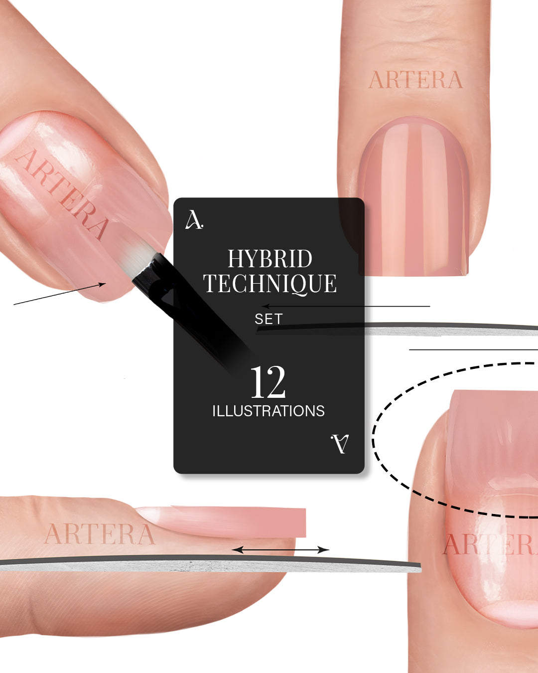 Hybrid Technique - Complete Technique 12 illustrations