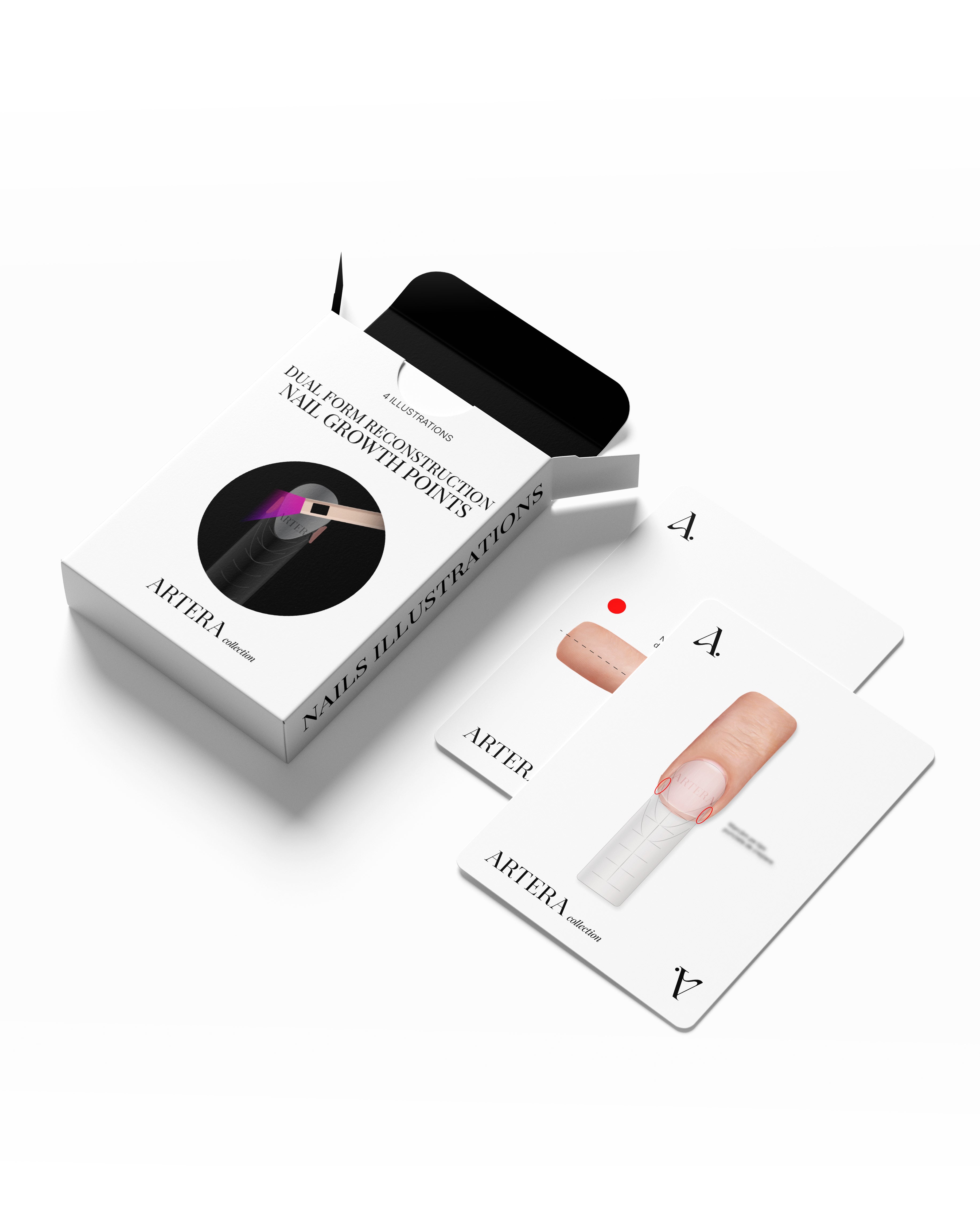 Tehnica de protezare a punctelor de creștere - Set 4 ilustrații