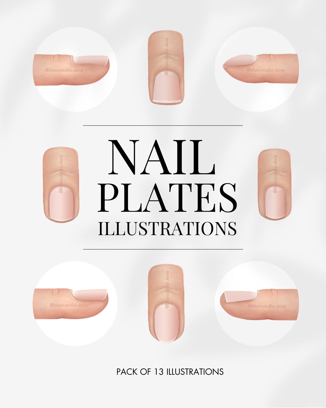 Nail Plates - 13 Advanced Illustrations