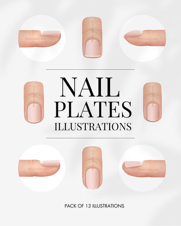 Nail Plates - 13 Advanced Illustrations