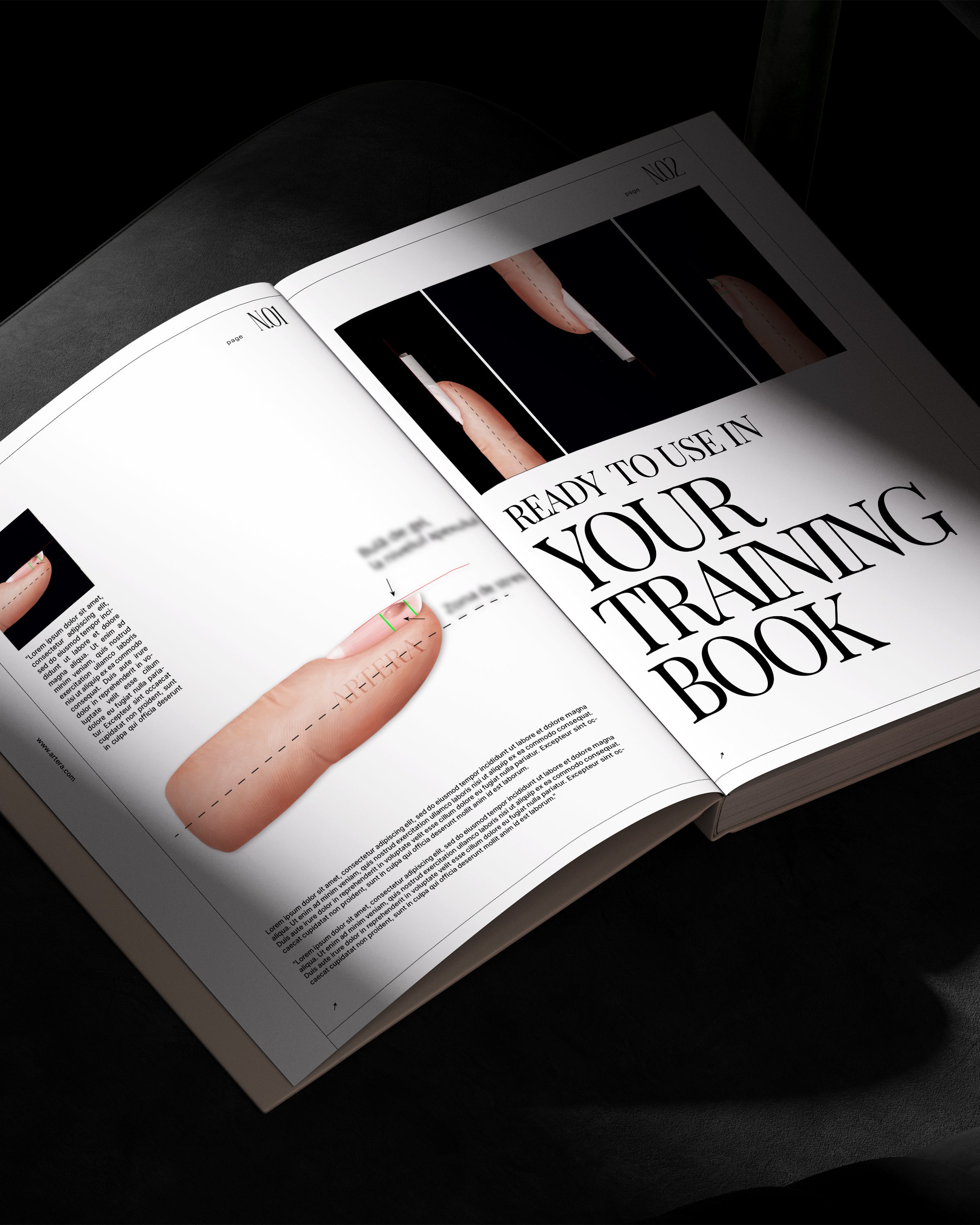 Tehnica de aplicare a tipsului cu bulă de gel - Set 4 ilustrații