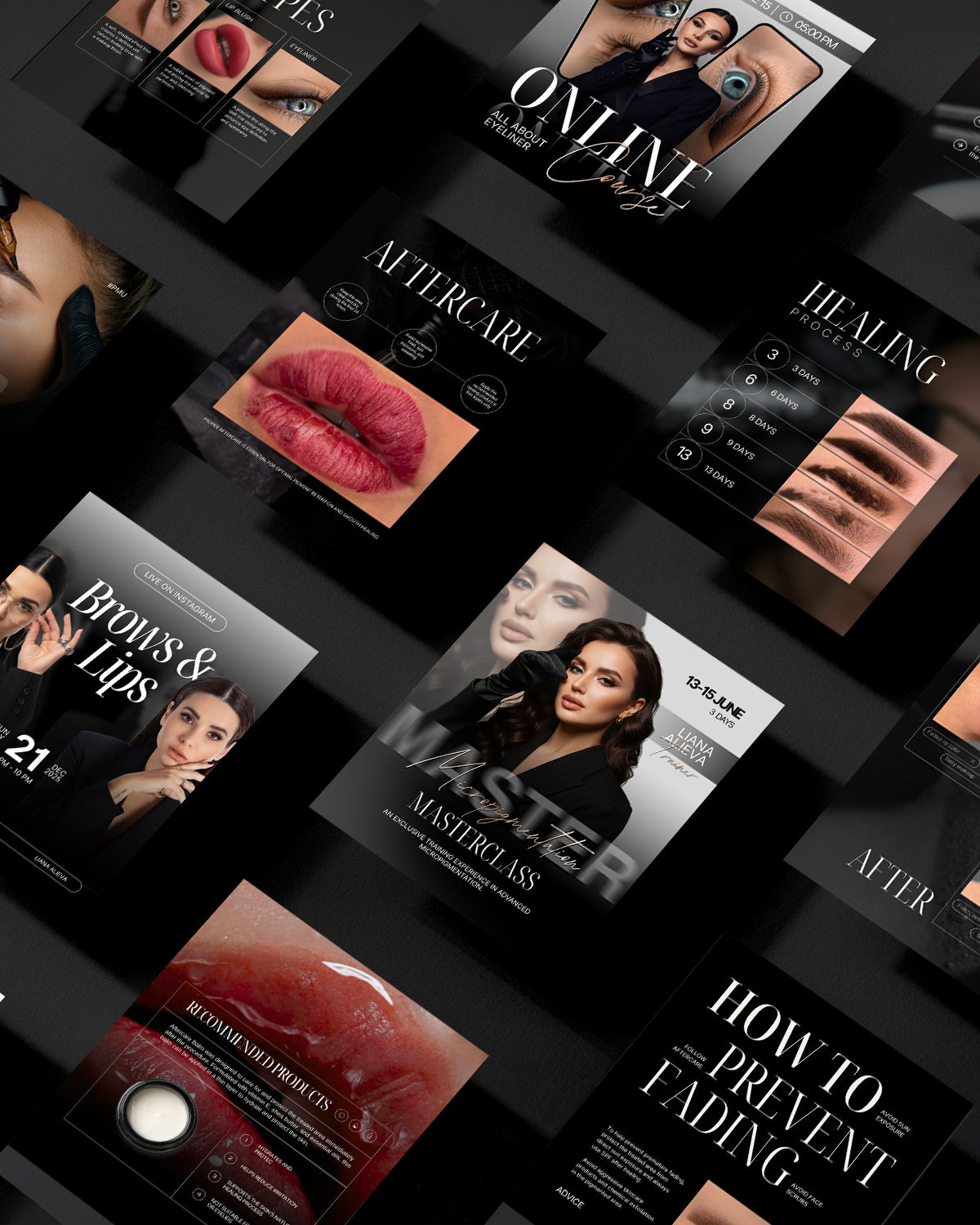 PMU Artist Social Media Templates - Artist Pack