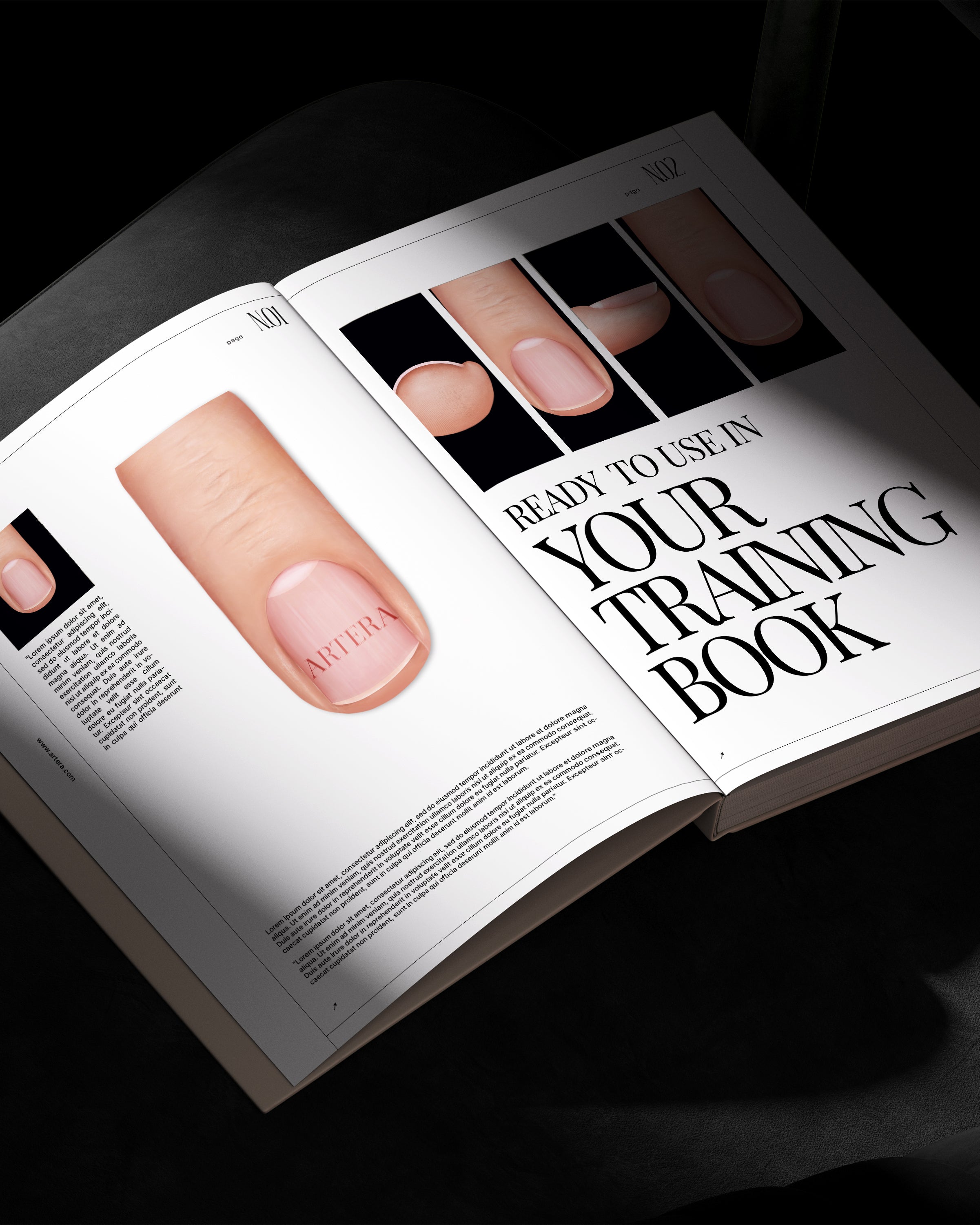 Standard Nail Plate - Set of 3 illustrations