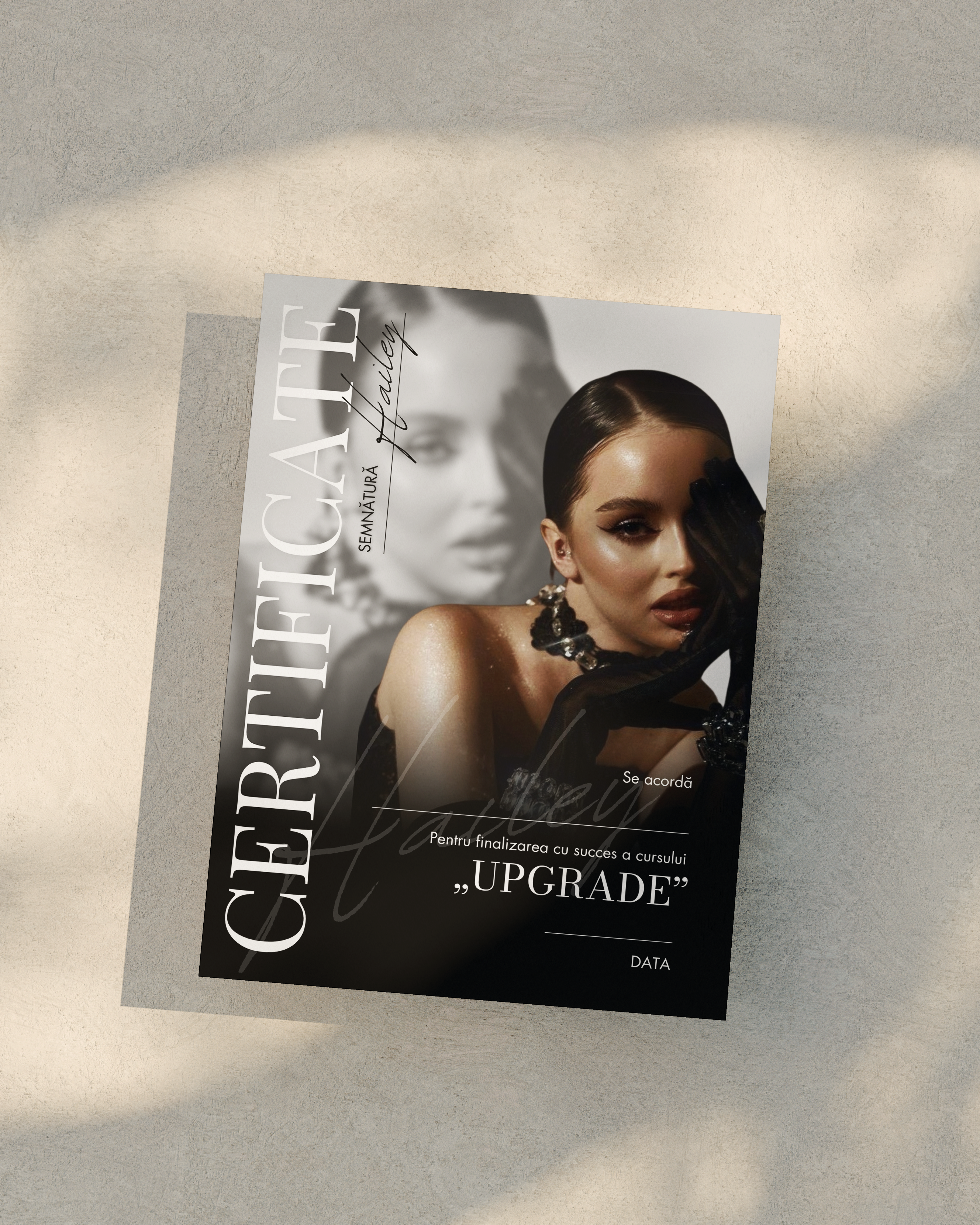 Certificate Editable in Canva - Premium