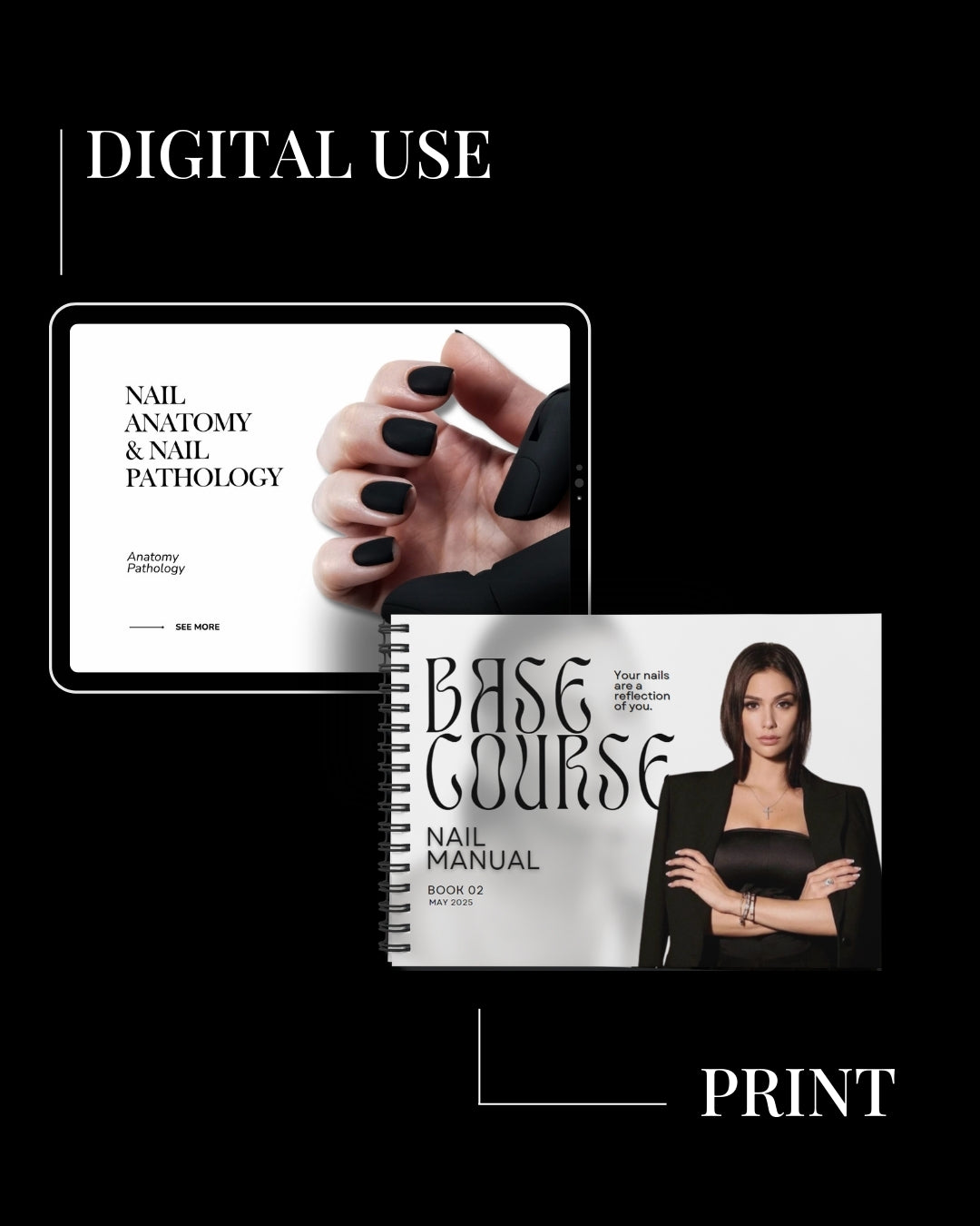 A5 Nail Training Manual Template - Minimalist Edition