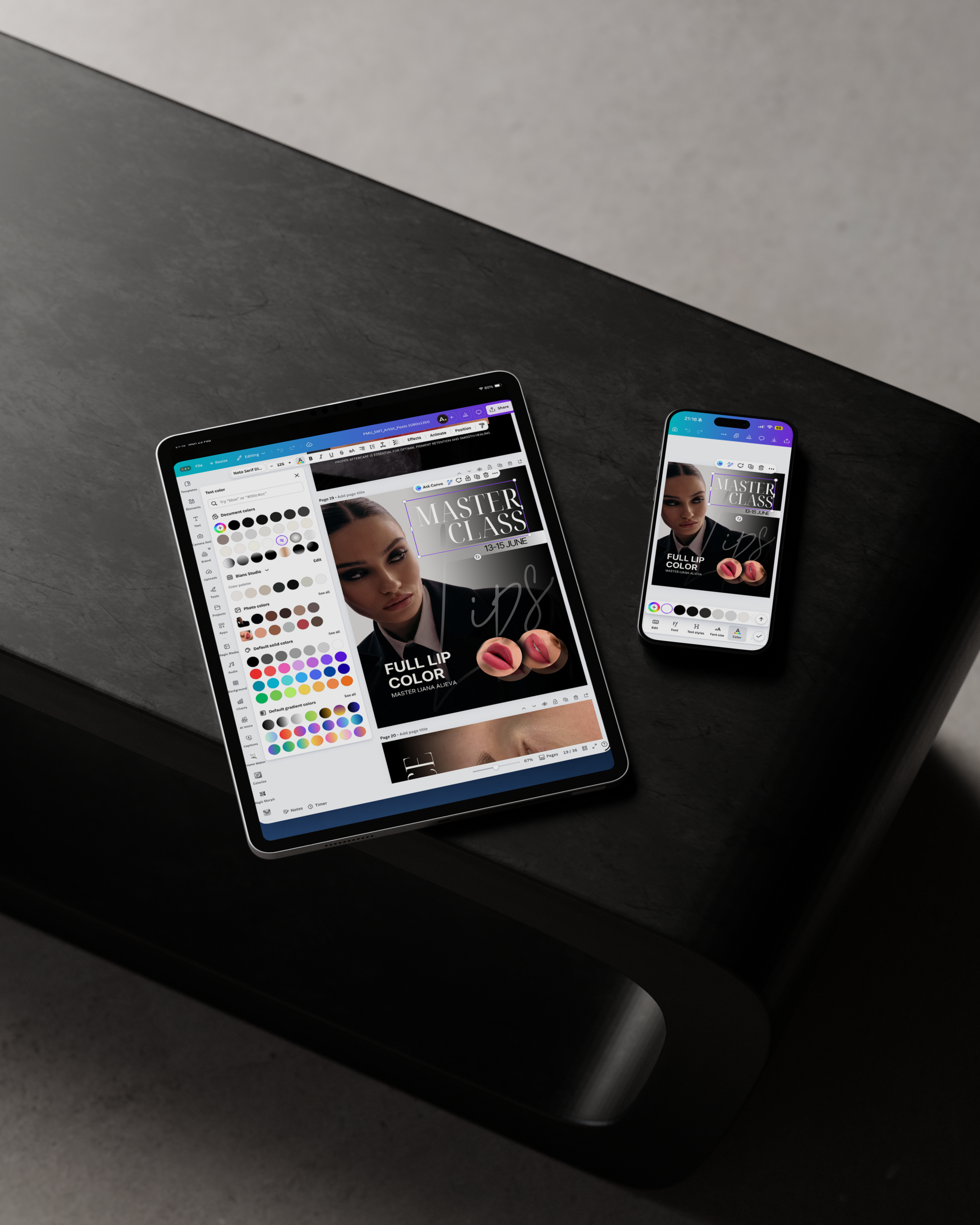 PMU Artist Social Media Templates - Artist Pack