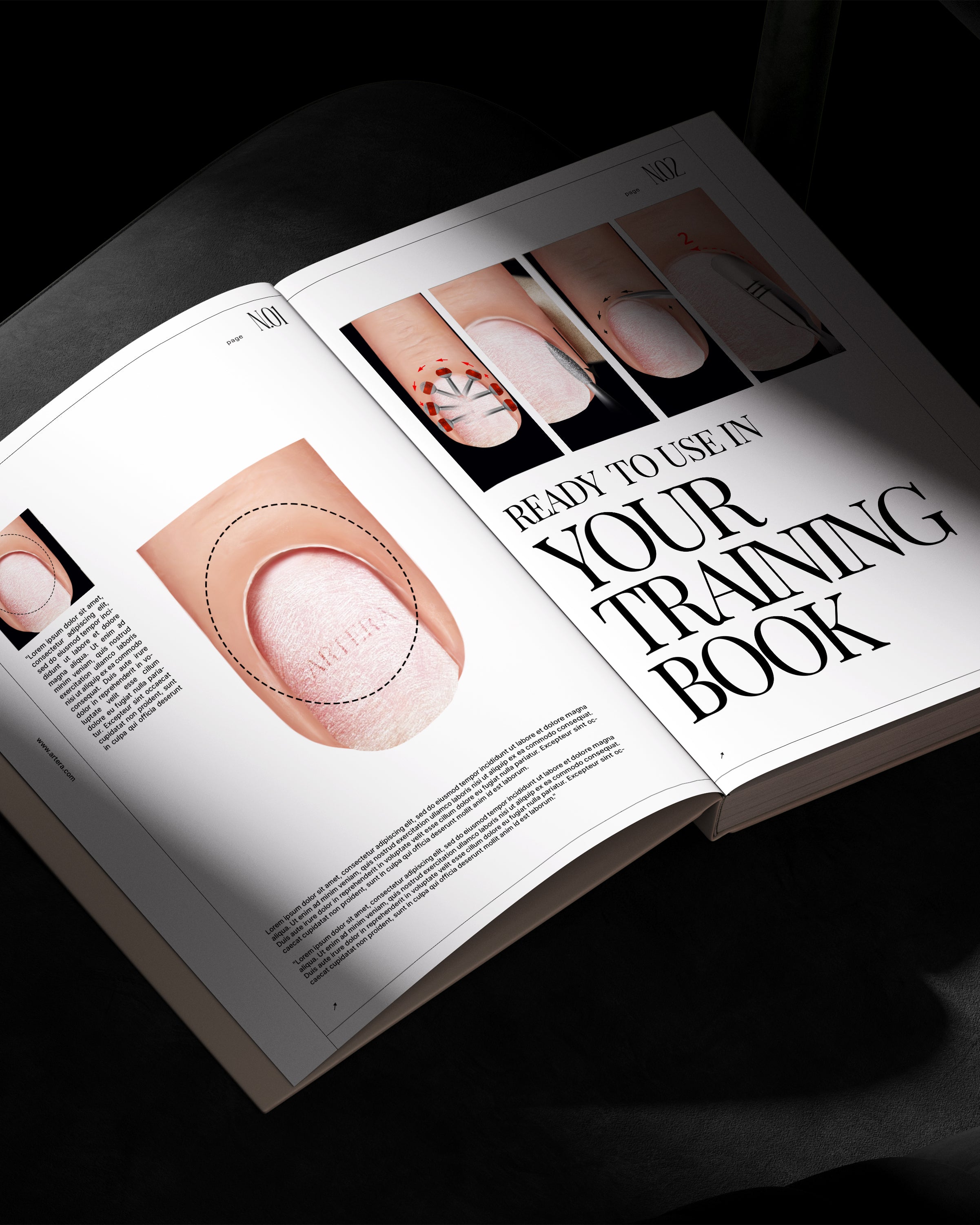 Curățarea & Tăierea cuticulei - Complete Pack 35 ilustrații